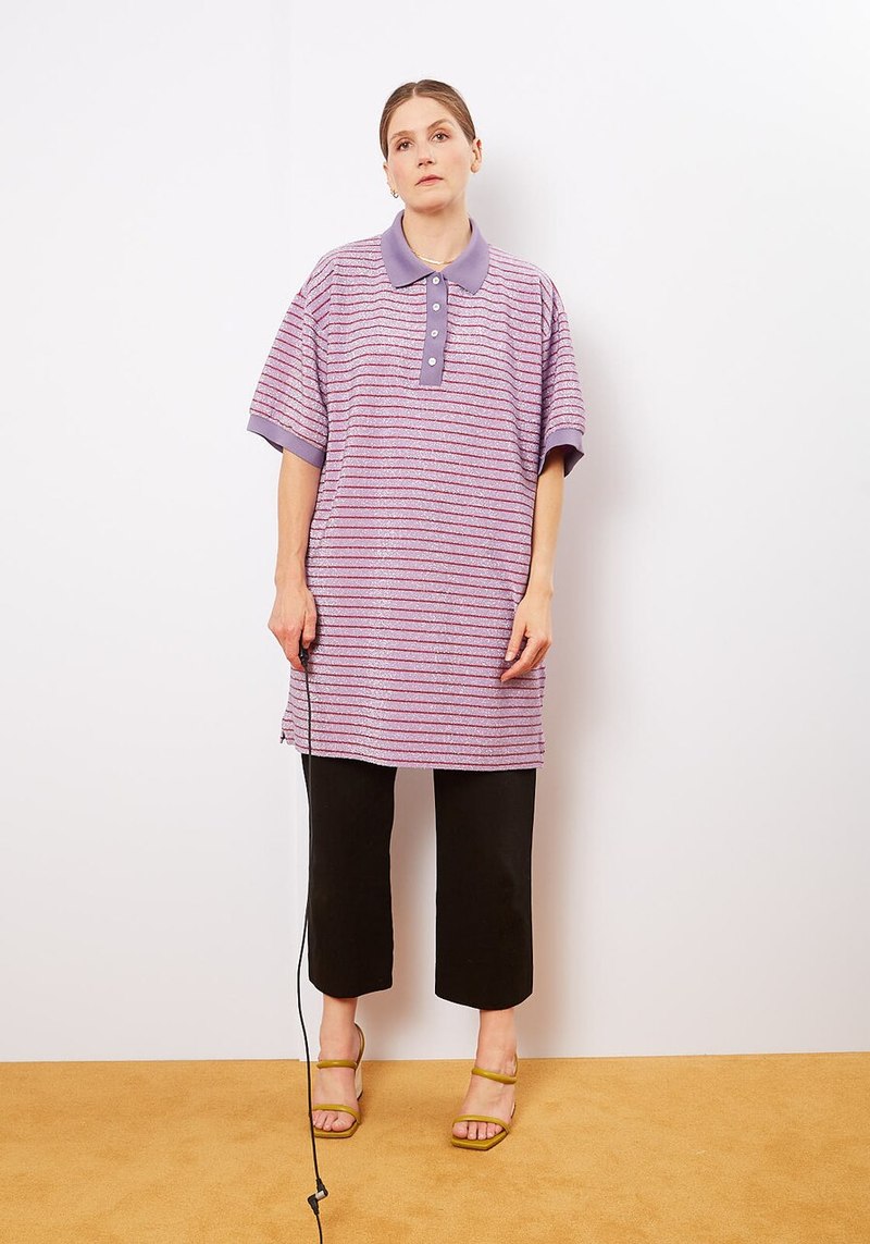 oversized polo shirt dress Oversized Polo Shirt Dress