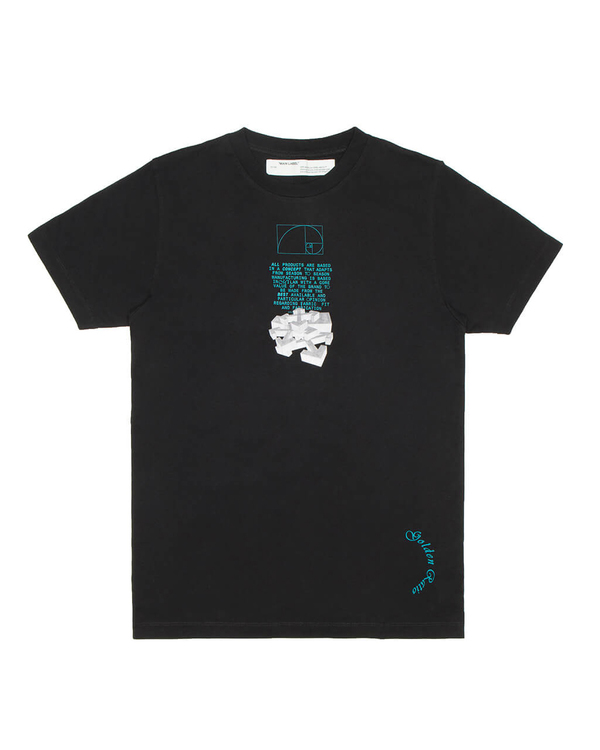 Off-White Dripping Arrows T Shirt - Black | Garmentory