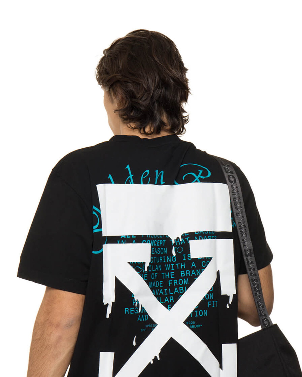 Off-White Dripping Arrows T Shirt - Black | Garmentory