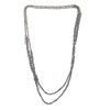 Arielle De Pinto 4-Tone Simple Necklace in Spectrum + Faded Silver - Thumbnail 1