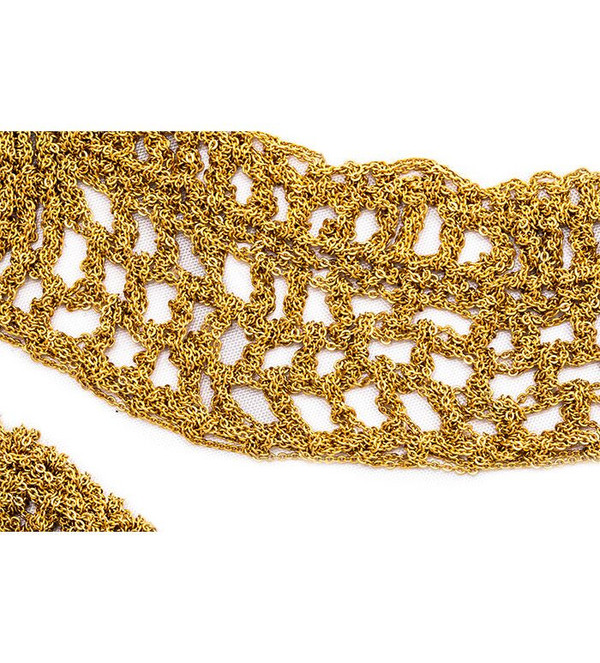 Arielle De Pinto Cowl Necklace in Gold Arielle De Pinto Cowl Necklace in Gold