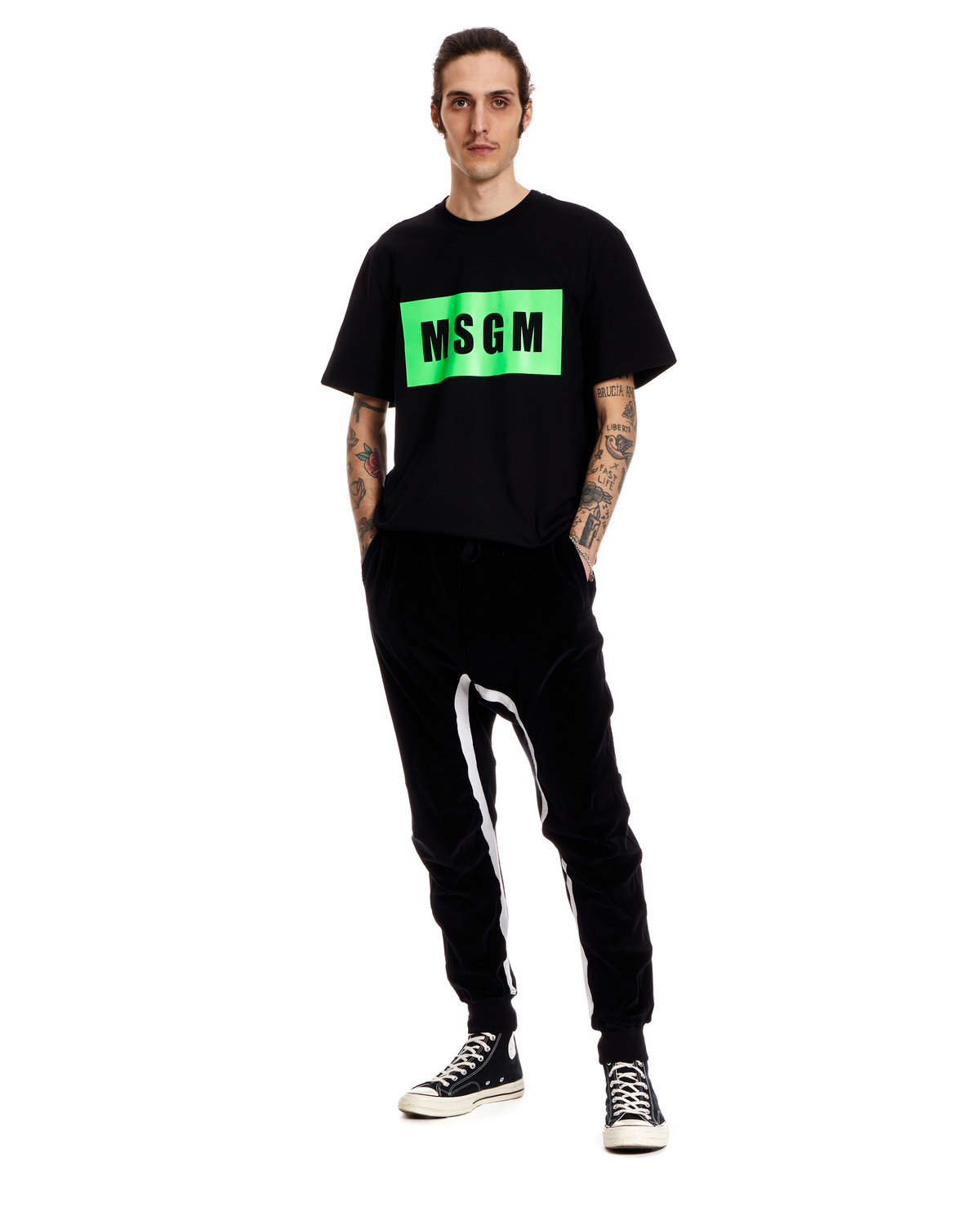✨【未使用Haider Ackermann ベルベットパンツ✨ Haider Ackermann Velvet Moonshape Trousers - Black | Garmentory