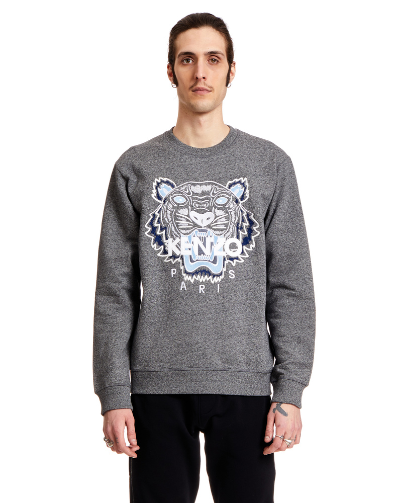 Kenzo Paris Cotton Sweatshirt - Gray | Garmentory