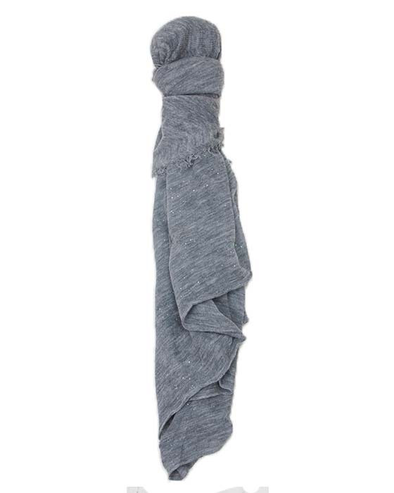Grisal Love Cashmere Scarf in Heather Grey Confetti Grisal Love Cashmere Scarf in Heather Grey Confetti