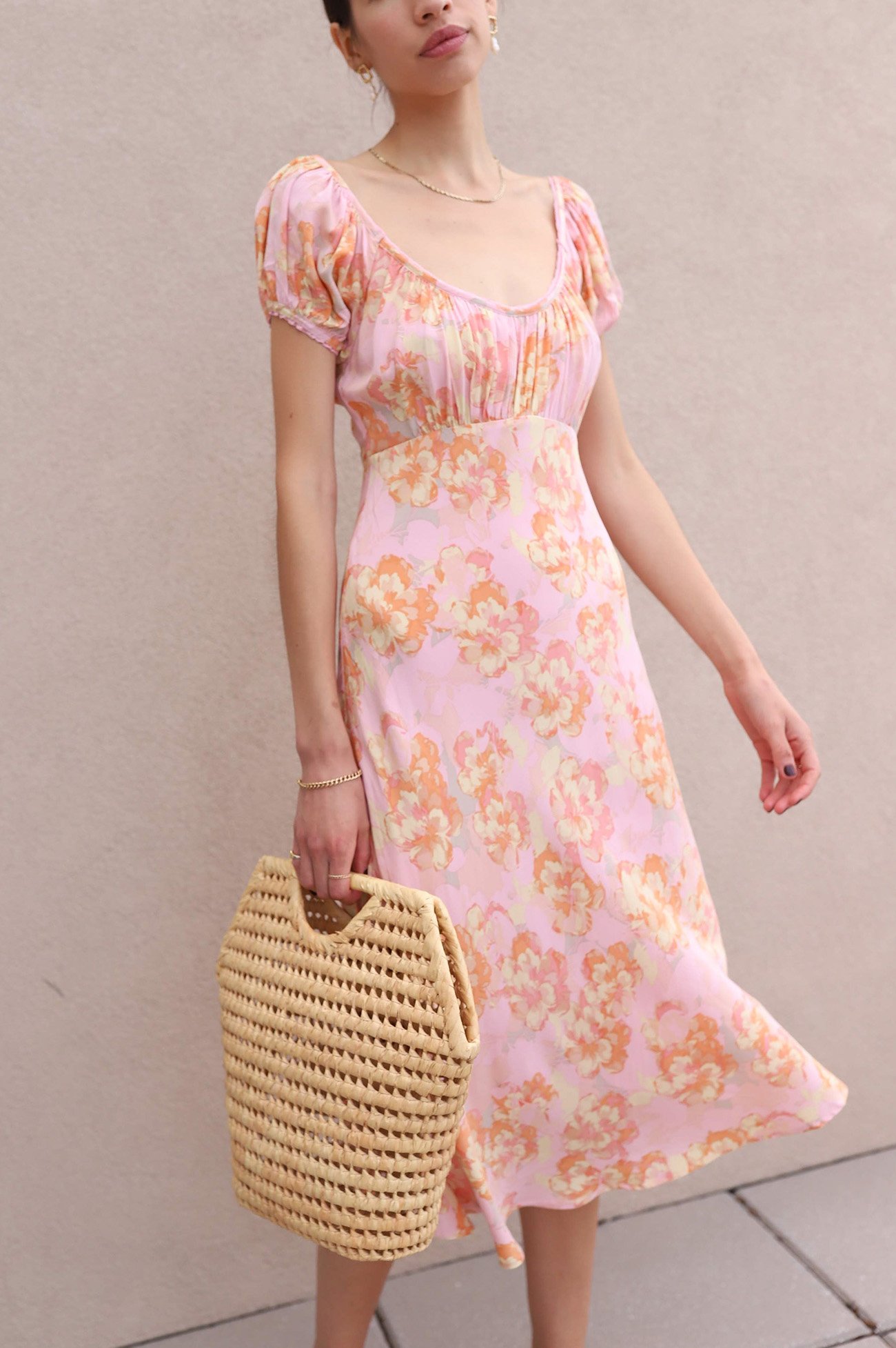 Pink Papaya Floral Dress Garmentory