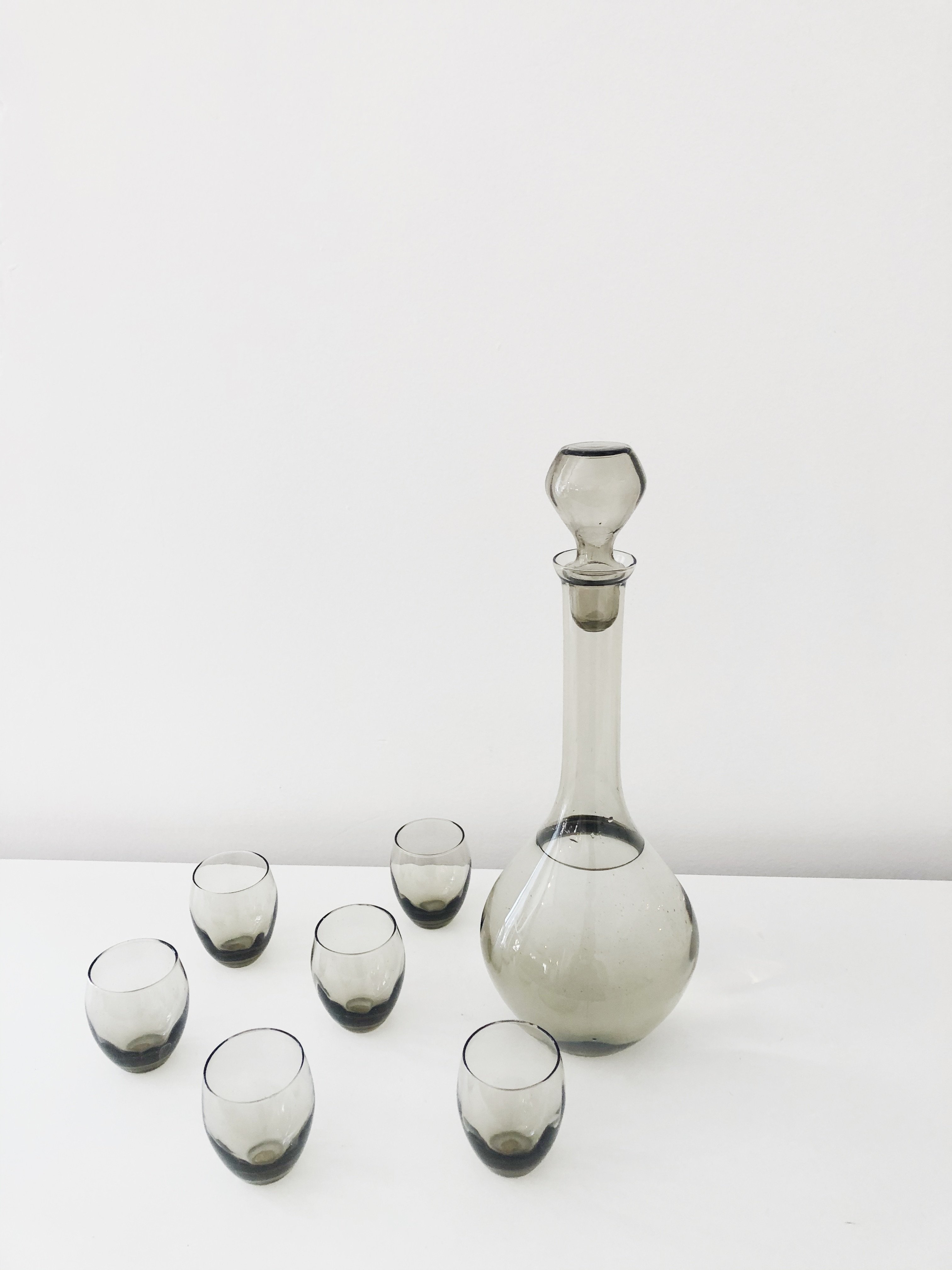 VINTAGE ITALIAN GLASS DECANTER SET Garmentory