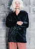 Berenik FAUX FUR CARDIGAN - black - Thumbnail 7
