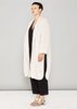 Berenik FAUX RHOMB FUR CARDIGAN - beige - Thumbnail 3