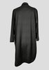 Berenik Techlaces Long Cardigan - Black Shiny - Thumbnail 21