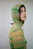 Gauntlett Cheng Bruised Hoodie Dress - GREEN/YELLOW - Thumbnail 6