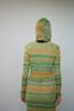 Gauntlett Cheng Bruised Hoodie Dress - GREEN/YELLOW - Thumbnail 10
