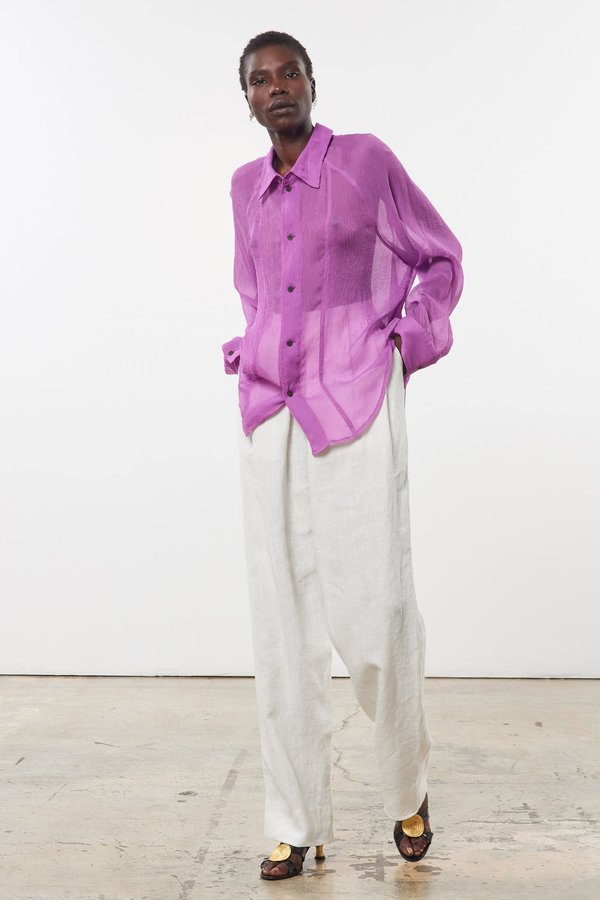 Mara Hoffman Nazaret Top - Purple Mara Hoffman Nazaret Top - Purple
