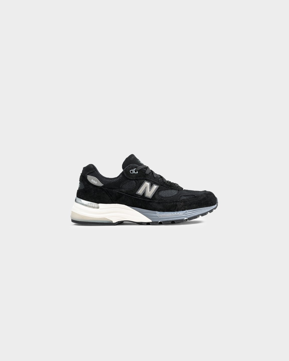 New Balance M992BL Sneakers - Black/Grey | Garmentory