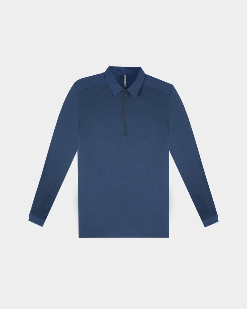 Arc'teryx Veilance Frame LS Polo - Dark Navy | Garmentory
