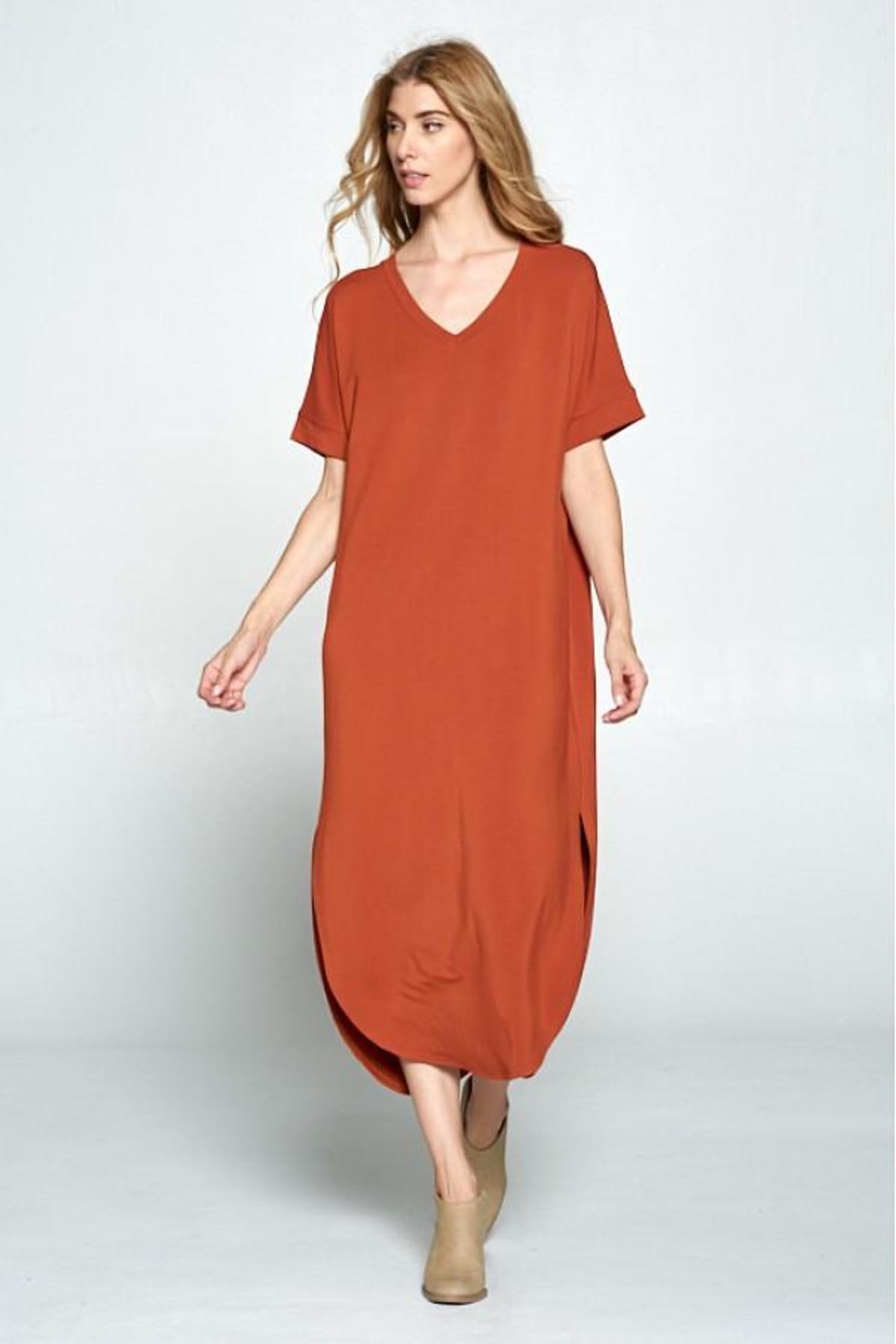 Seamless T-shirt Maxi Dress main image 0