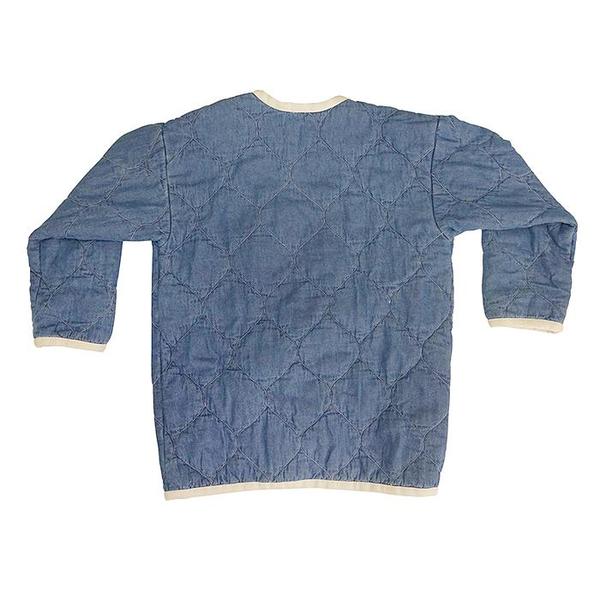 Kids Nico Nico Nima Quilted Jacket - Denim Blue Kids Nico Nico Nima Quilted Jacket - Denim Blue