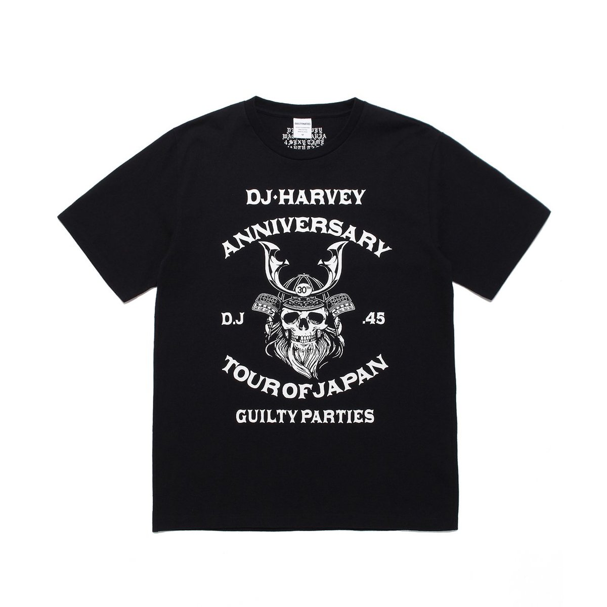 Wacko Maria Dj Harvey Crew Neck T-Shirt - Black | Garmentory
