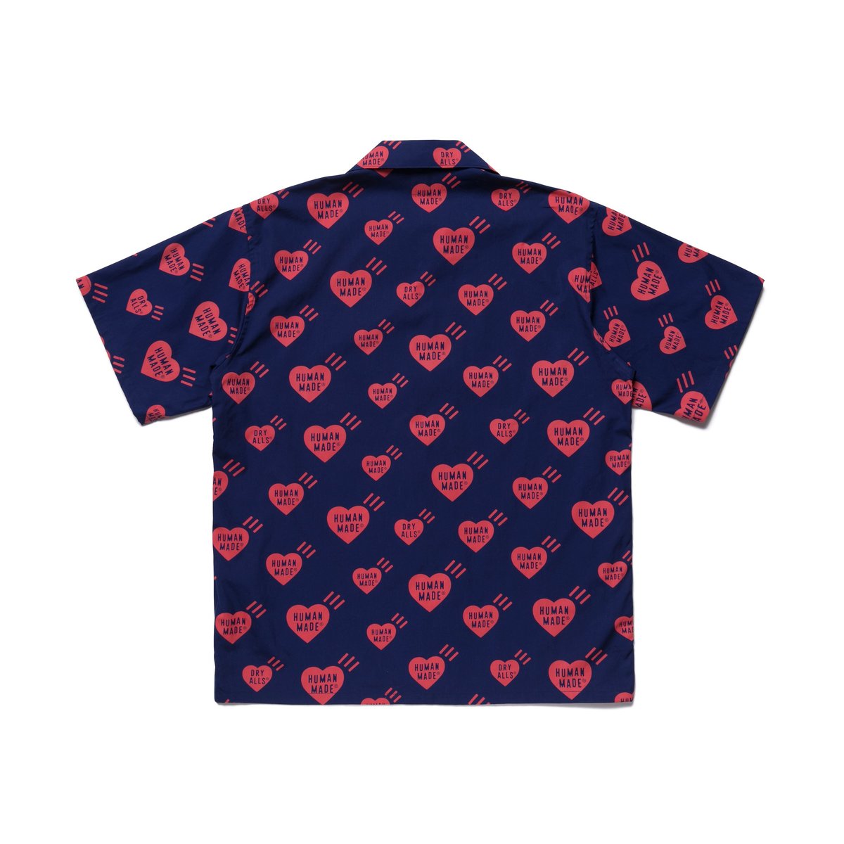 Human Made Heart Pattern Aloha Shirt - Navy | Garmentory
