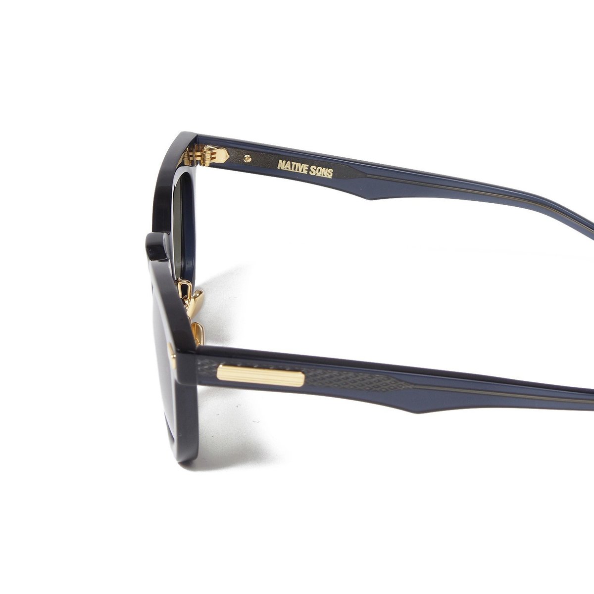 Wacko Maria Native Sons / Glasses (Type-1) - Clear + Sunglass Clip