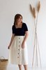 Descendant Sarah Skirt - Cream - Thumbnail 1