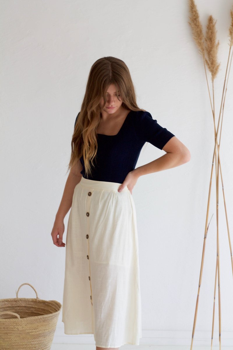 Descendant Sarah Skirt - Cream