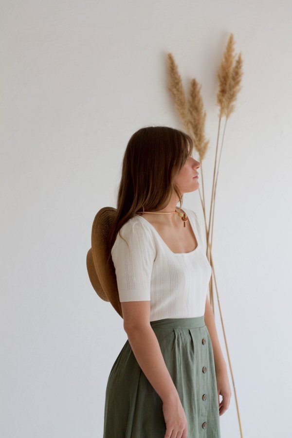 Descendant Sarah Skirt - Sage