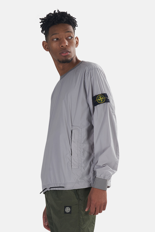 stone island grey crew neck