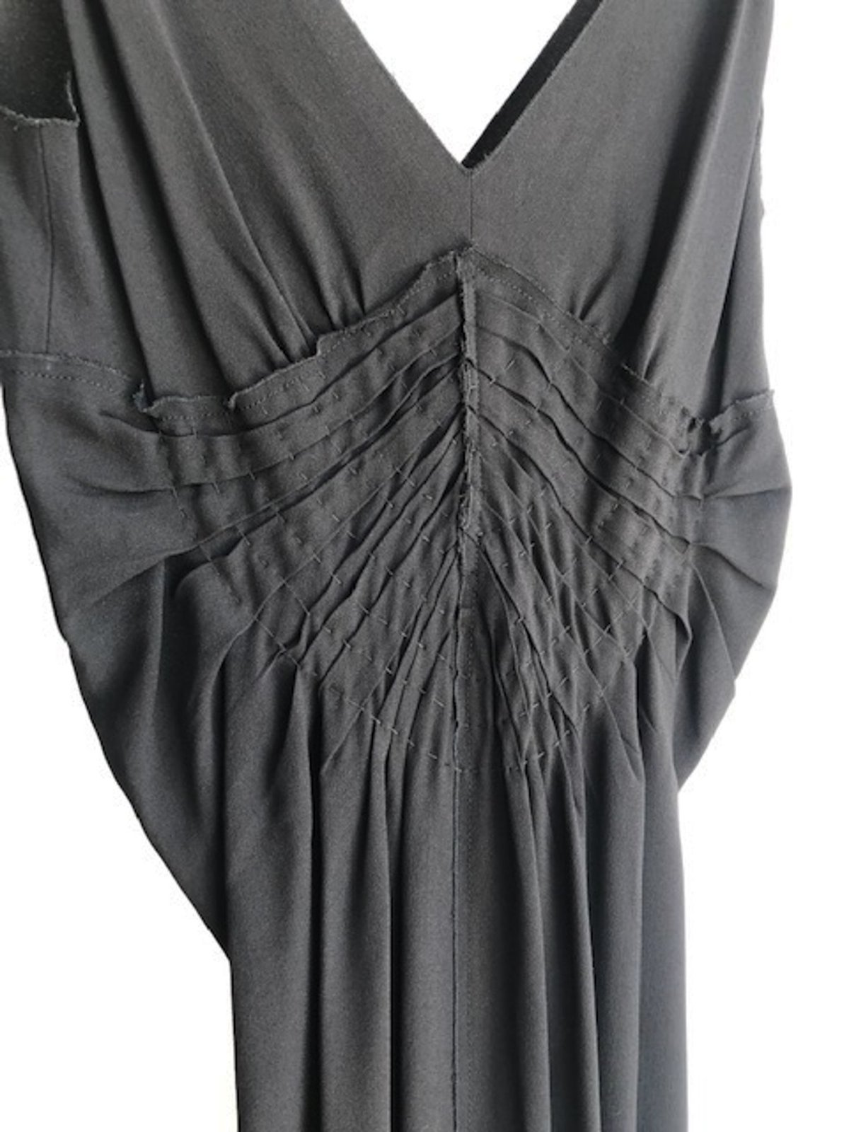 [Pre-loved] Prada Midi Dress - Black - Image 2 of 3