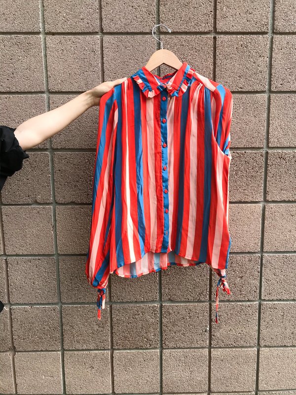 Cecile Copenhagen Emilie Shirt - Red Lip Cecile Copenhagen Emilie Shirt - Red Lip