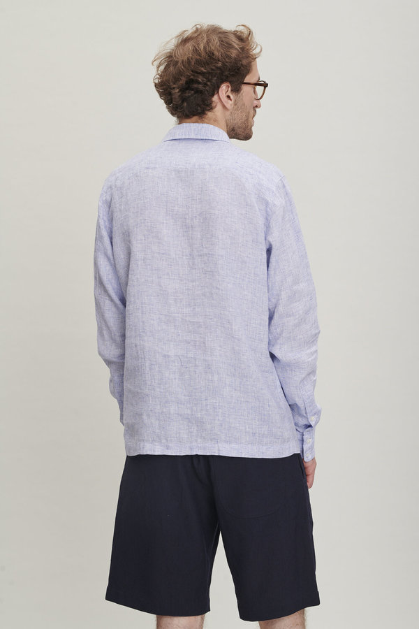 Delikatessen Linen Strong Shirt - Light Blue Delikatessen Linen Strong Shirt - Light Blue