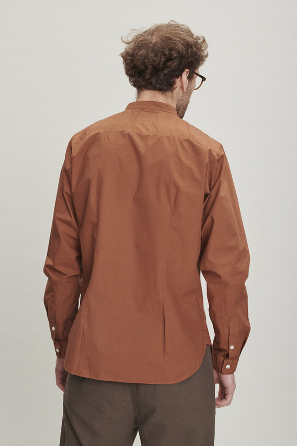 Delikatessen Cotton Zen Shirt - Rusty Delikatessen Cotton Zen Shirt - Rusty