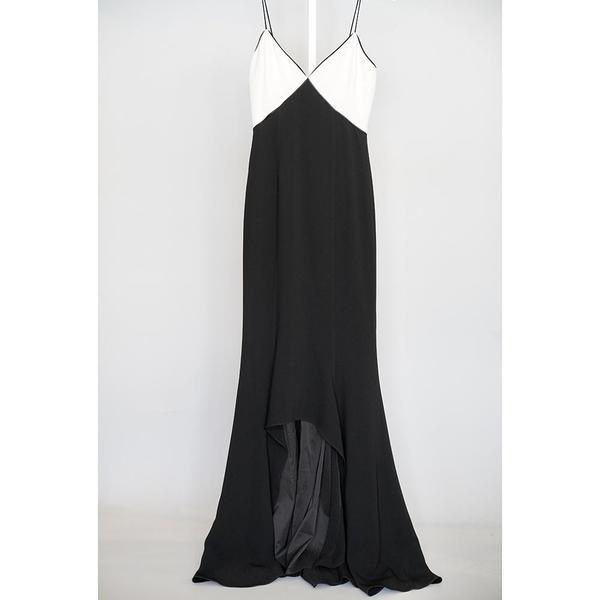 Cinq A Sept Kimia Gown - Black/Ivory | Garmentory