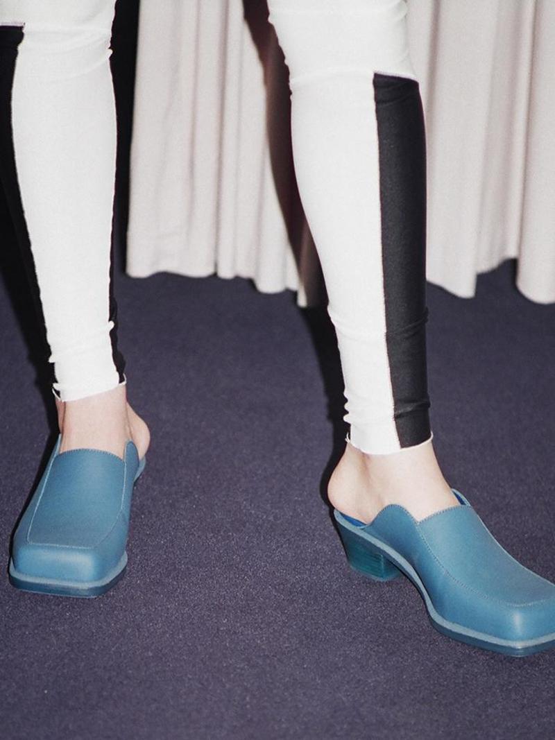 Eckhaus Latta x UGG Block Cowboy Mule - Moroccan Blue