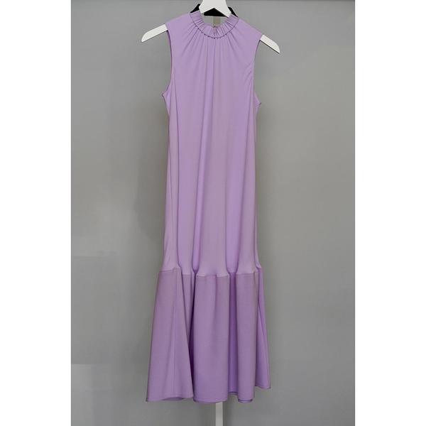 Tibi Modern Drape Sculpted Dress - MULBERRY Tibi Modern Drape Sculpted Dress - MULBERRY