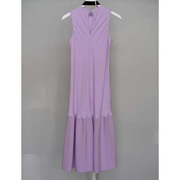Tibi Modern Drape Sculpted Dress - MULBERRY Tibi Modern Drape Sculpted Dress - MULBERRY