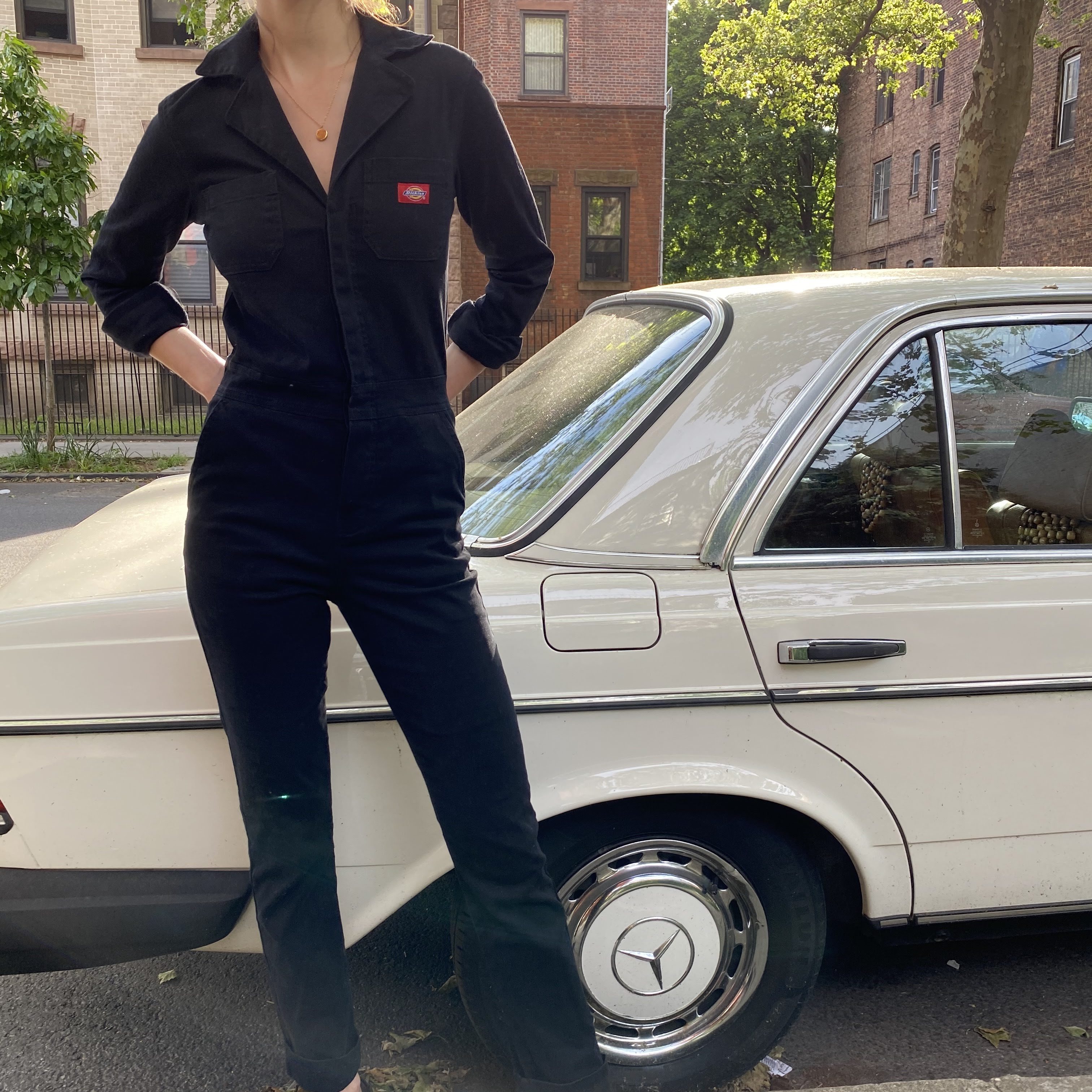 DICKIES RELAXED FIT JUMPSUIT BLACK Garmentory