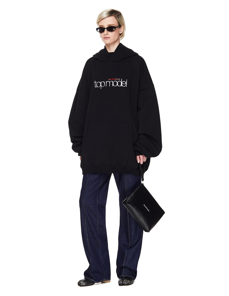 BALENCIAGA Top Model Hoodie ビックシルエット L BALENCIAGA Top Model Hoodie ビックシルエット L
