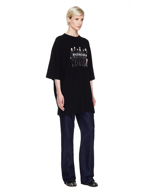 Balenciaga Real Balenciaga 2 Black T-Shirt - Black | Garmentory