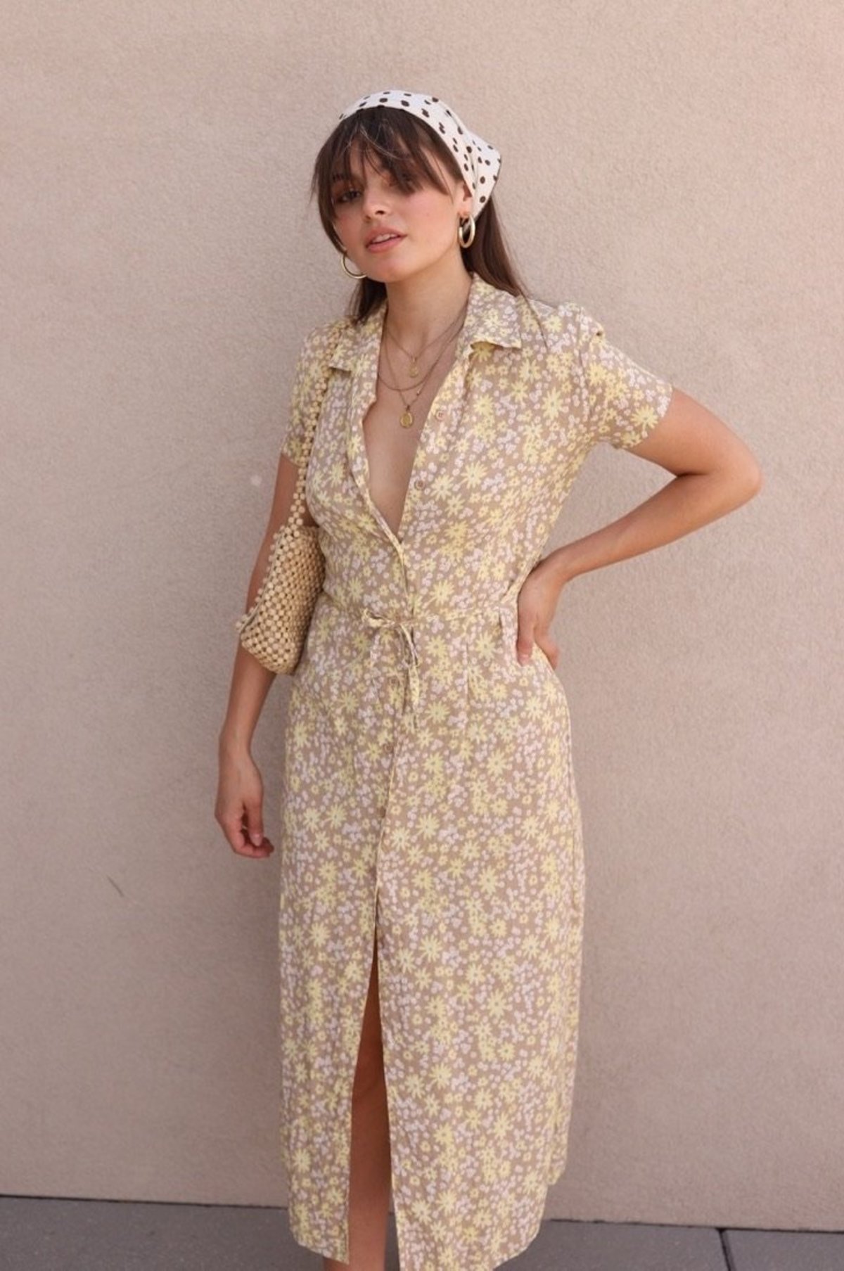Vintage-90s-floral-dress-