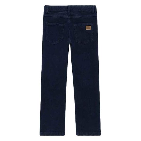 Kids Bonton Sean Velour Pants - Navy Blue Kids Bonton Sean Velour Pants - Navy Blue