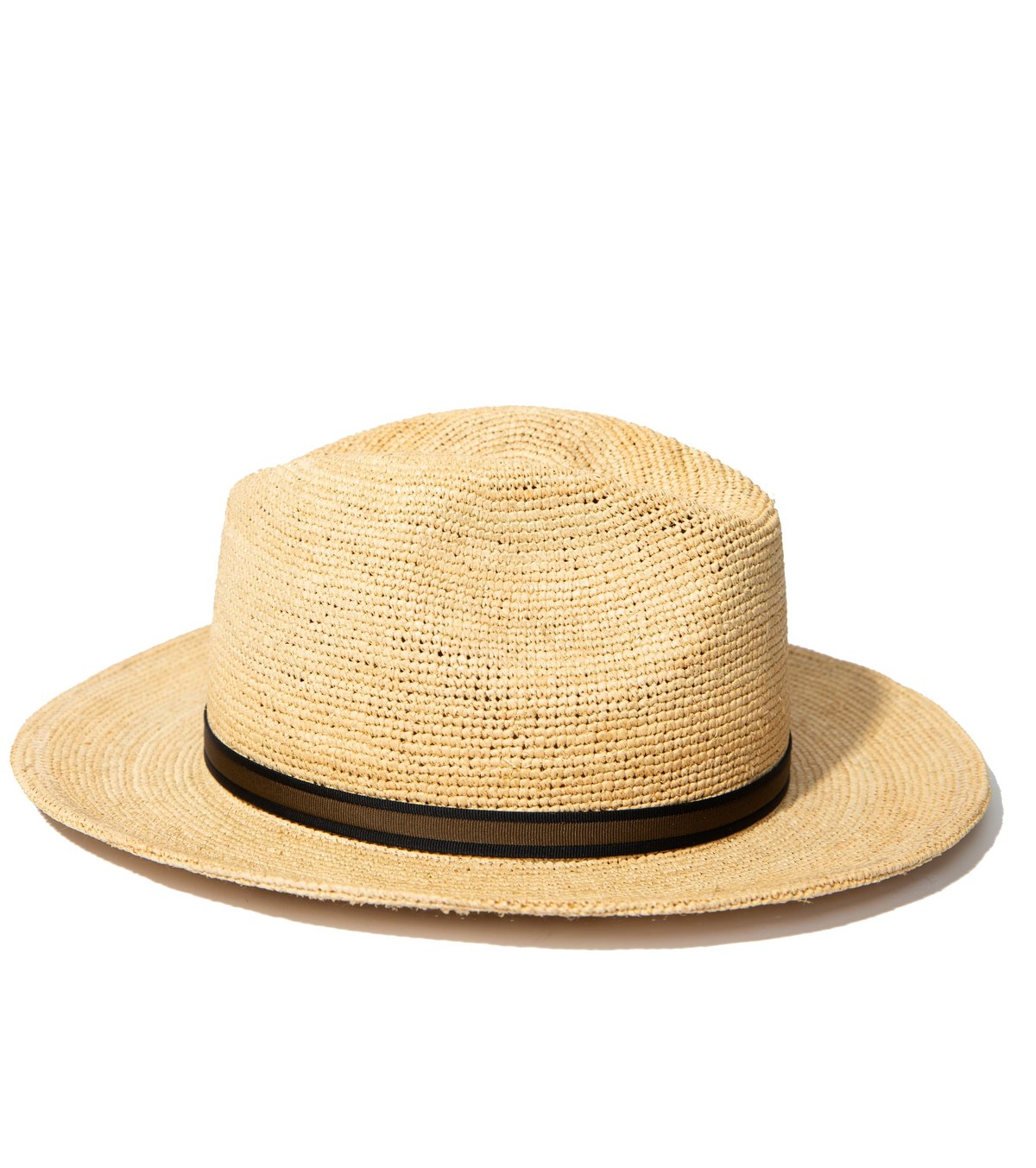 Borsalino x FSC Crochet Raffia hat - Natural | Garmentory display picture 1