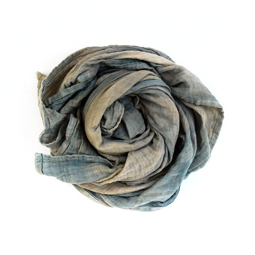 Dear indigo Scarf / Overdye Dear indigo Scarf / Overdye