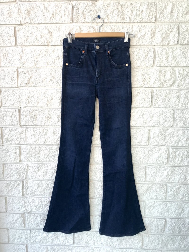 Citizens Of Humanity Chloe Mid Rise Super Flare Jeans Nebula