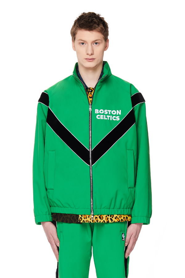 JUST DON Green Celtics Jacket