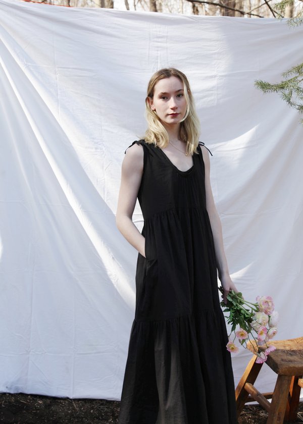 Matta NY Matta Circle Dress + Slip - Black Matta NY Matta Circle Dress + Slip - Black