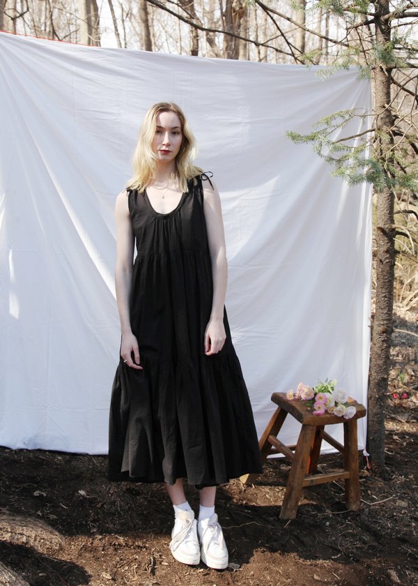 Matta NY Matta Circle Dress + Slip - Black Matta NY Matta Circle Dress + Slip - Black