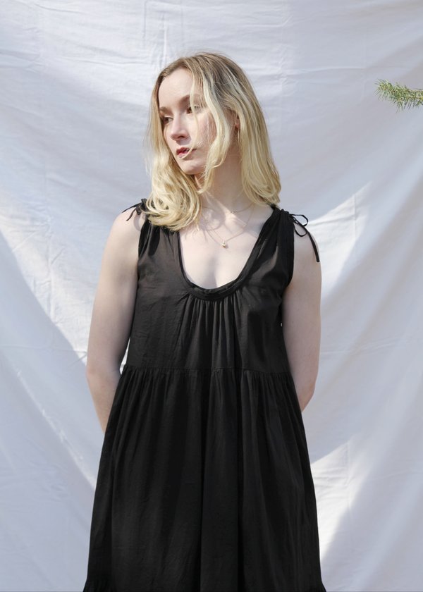 Matta NY Matta Circle Dress + Slip - Black Matta NY Matta Circle Dress + Slip - Black