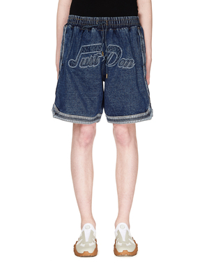 JUST DON Sound Denim Basketball Shorts | Garmentory