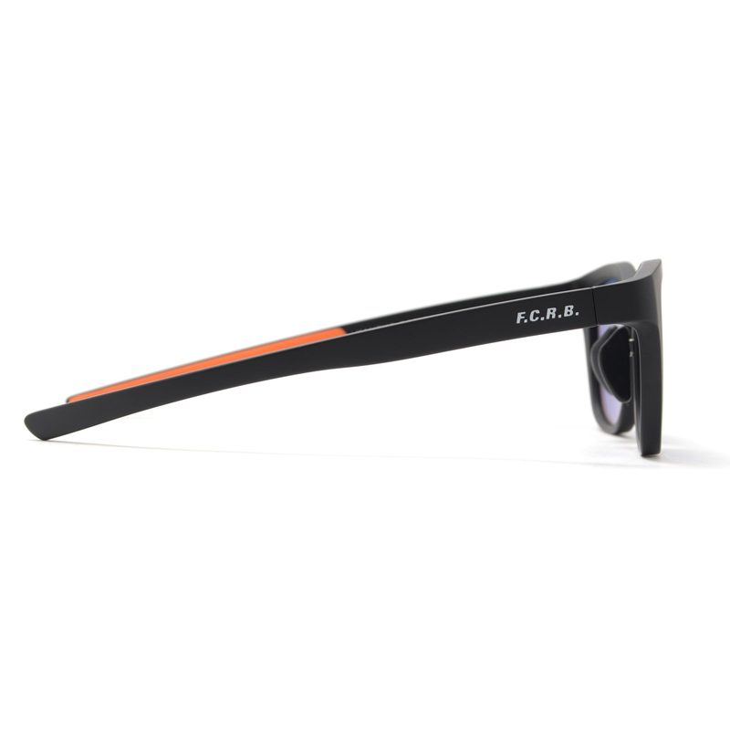 F.C. Real Bristol Square Sunglasses - Matte Black / Blue | Garmentory