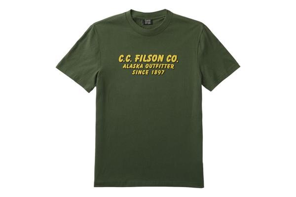 Filson S/S Lightweight Graphic Outfitter T-Shirt - Dark Vine Filson S/S Lightweight Graphic Outfitter T-Shirt - Dark Vine